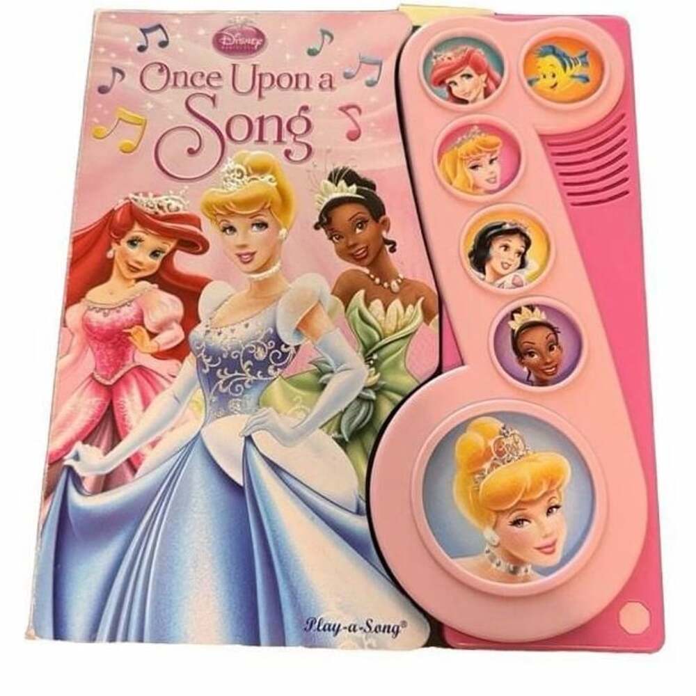 Disney Princess Once Upon A Song Play-a-Song Book